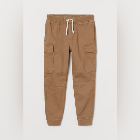 Boys Stretch Cotton Twill Cargo Pants - Picture 2 of 5